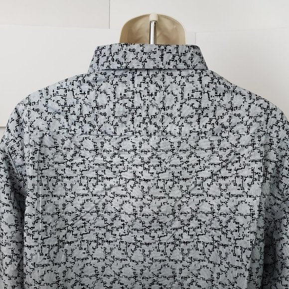 2X St. Patrick Print Microfiber Long Sleeve Shirt 2XL - Picture 4 of 7